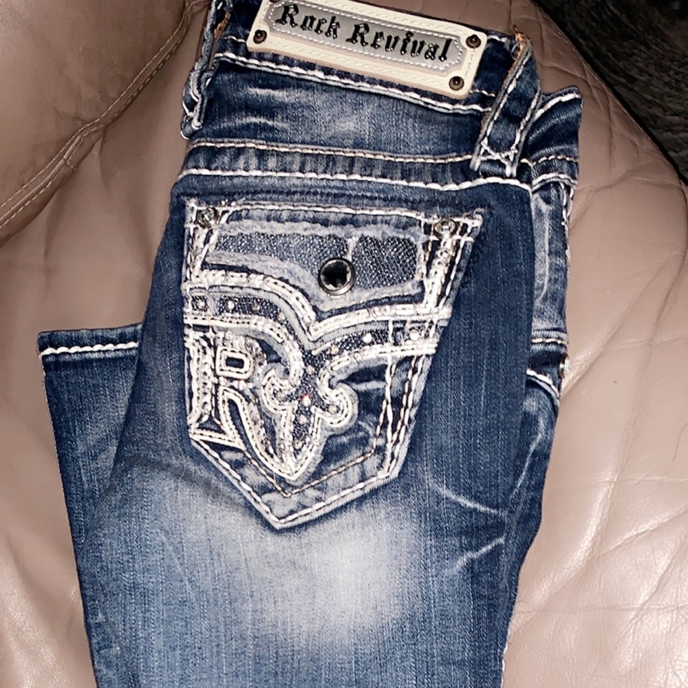 Rock revival jeans